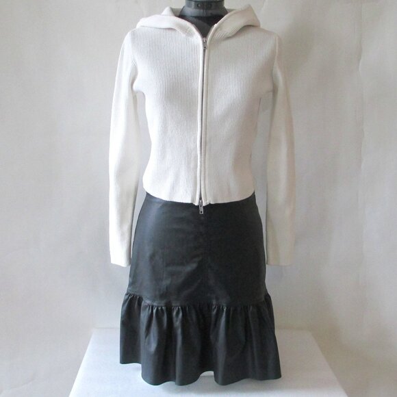 H&M Dresses & Skirts - H&M FAUX LEATHER MINI SKIRT